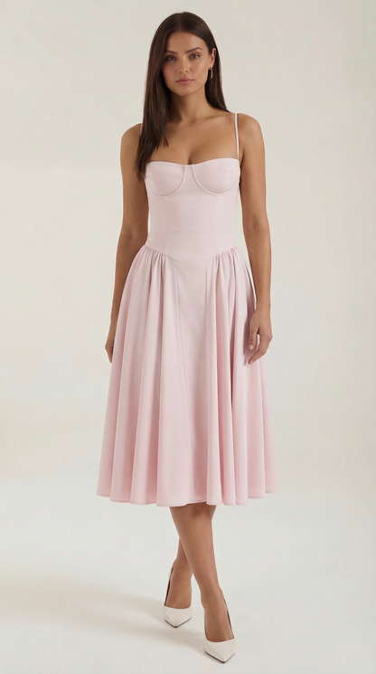 Odette | Korsett-Midikleid für Damen 9