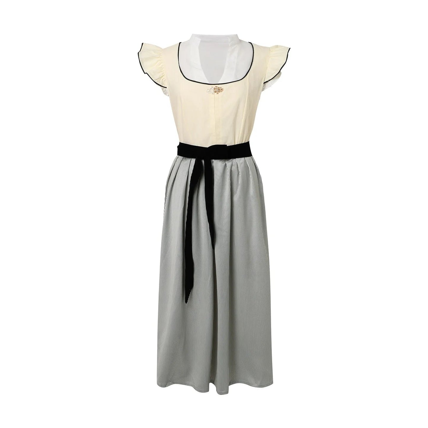 Oktoberfestkleid Schwarz-Weiß | Festliche Kleider Damen 2