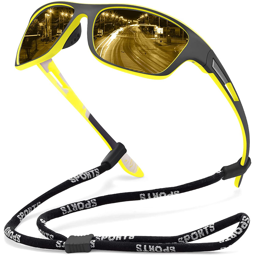Outdoor-Brille mit UV-Schutz und polarisierten Gläsern 2