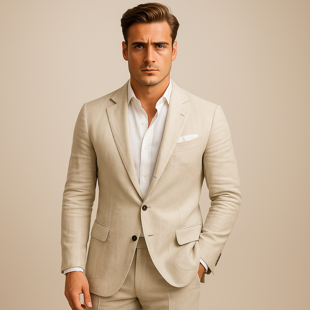 Placido | Leichter Herrenblazer mit schmaler Passform 0
