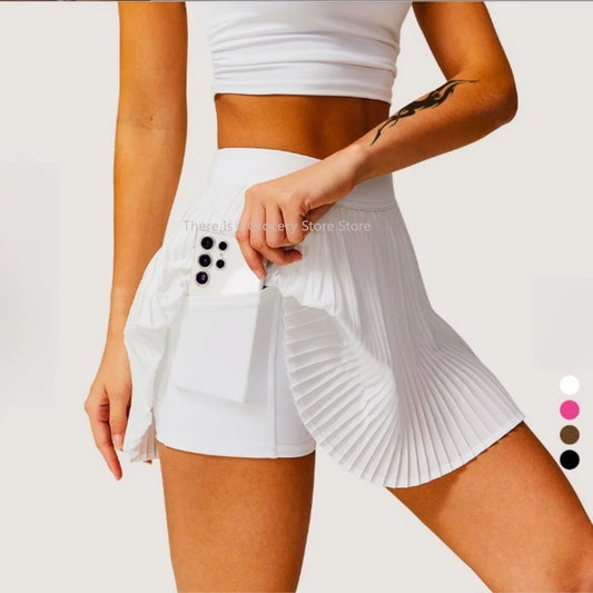 Plissierter Damenrock | 2-in-1 Golf-Tennisrock 0
