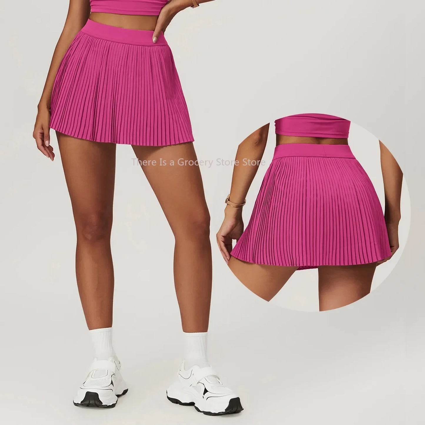 Plissierter Damenrock | 2-in-1 Golf-Tennisrock 3