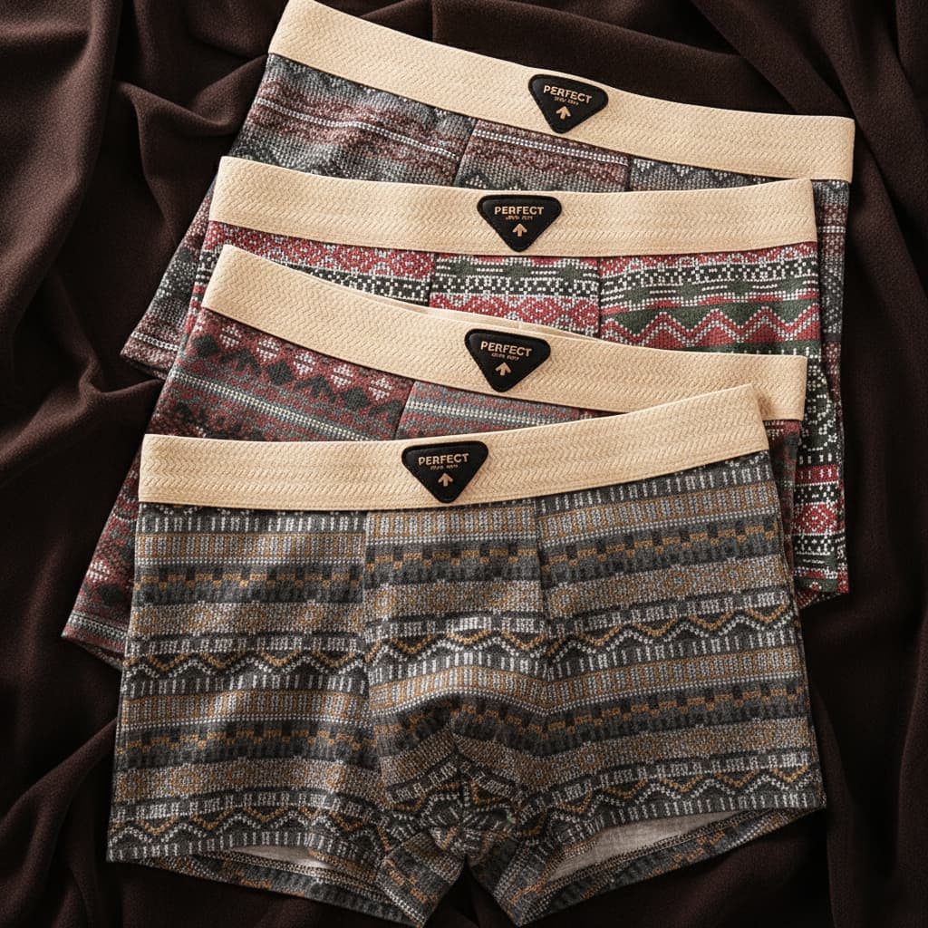 Porter Retro-Boxershorts | Bio-Baumwolle Herrenunterwäsche 0