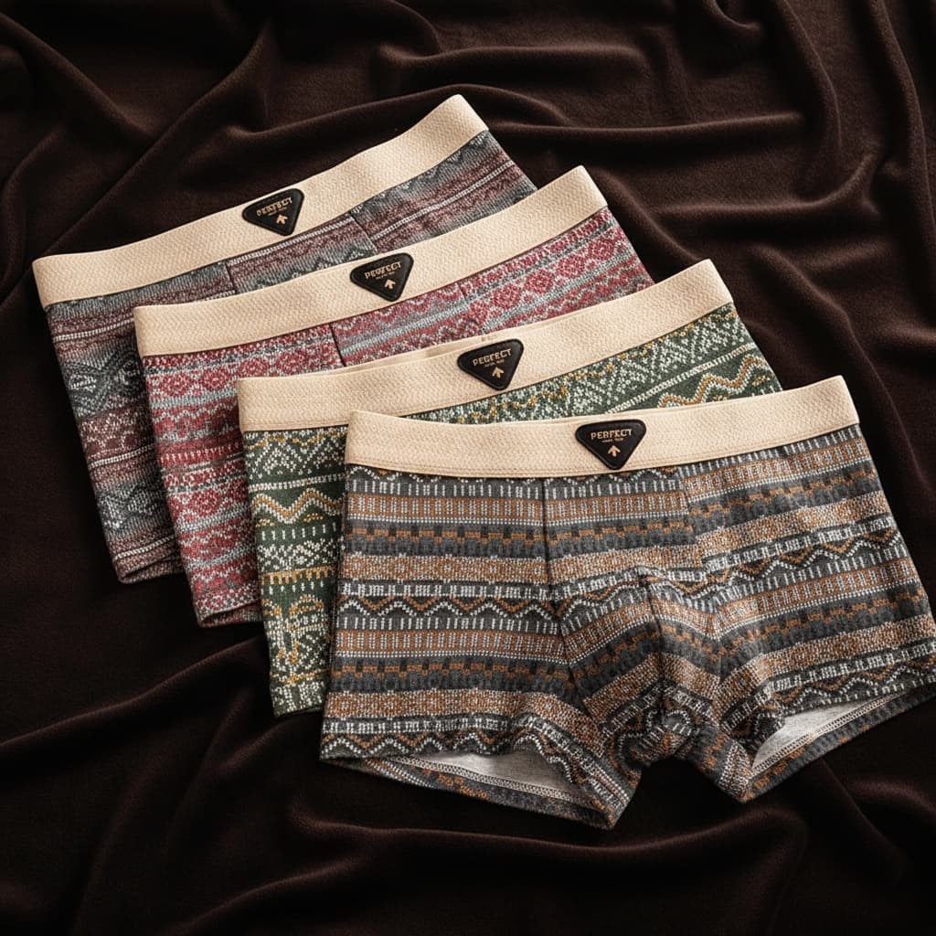 Porter Retro-Boxershorts | Bio-Baumwolle Herrenunterwäsche 1