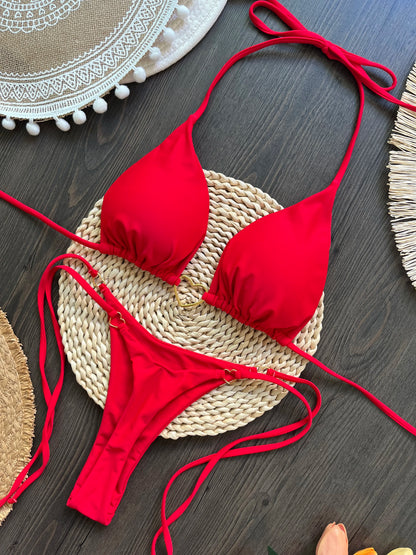 RUOTONSEPT | Sexy Halter Bikini Set für Frauen 10