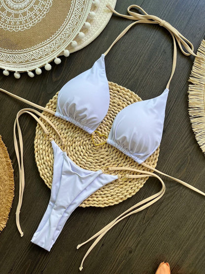 RUOTONSEPT | Sexy Halter Bikini Set für Frauen 7