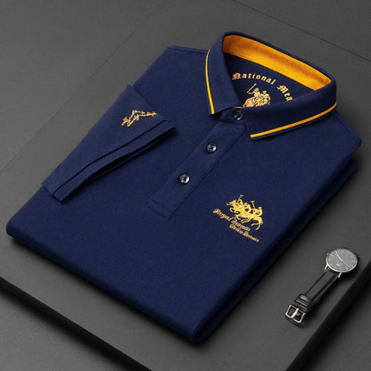 Raffaele | Herren Poloshirt Kurzarm mit Knopfdesign 1