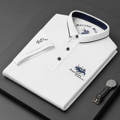 Raffaele | Herren Poloshirt Kurzarm mit Knopfdesign 2