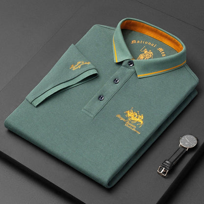 Raffaele | Herren Poloshirt Kurzarm mit Knopfdesign 5