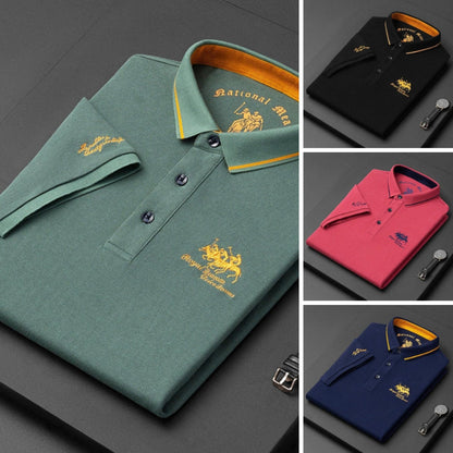 Raffaele | Herren Poloshirt Kurzarm mit Knopfdesign 6