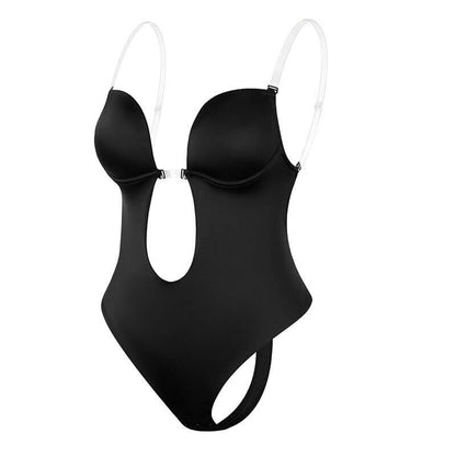 Rückenfreier Body Shaper | Damen Body mit Cups 0