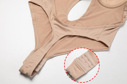 Rückenfreier Body Shaper | Damen Body mit Cups 8