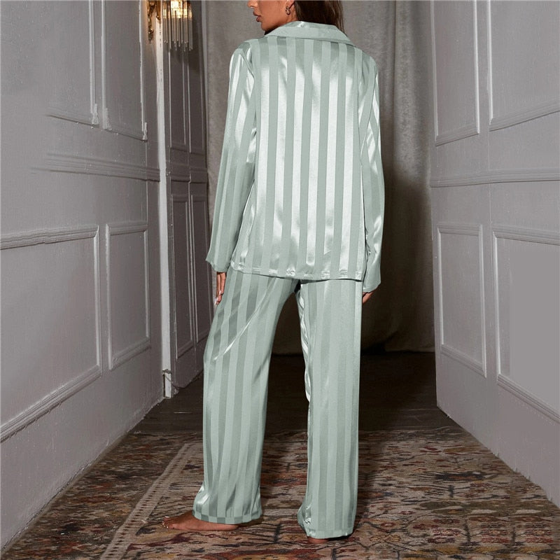 Seidenpyjama Nina | Eleganter Damen Seiden Pyjama 4