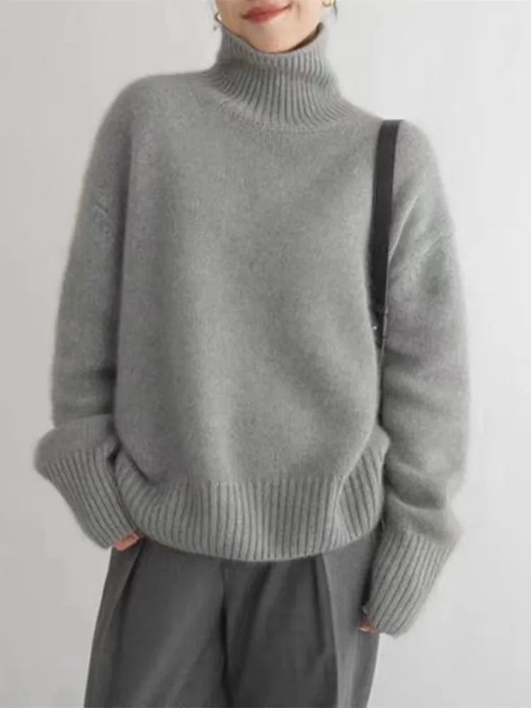 Seraphina | Kaschmir Rollkragenpullover Damen 3