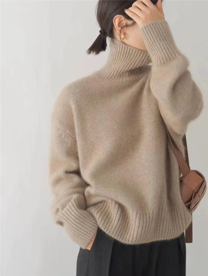 Seraphina | Kaschmir Rollkragenpullover Damen 5