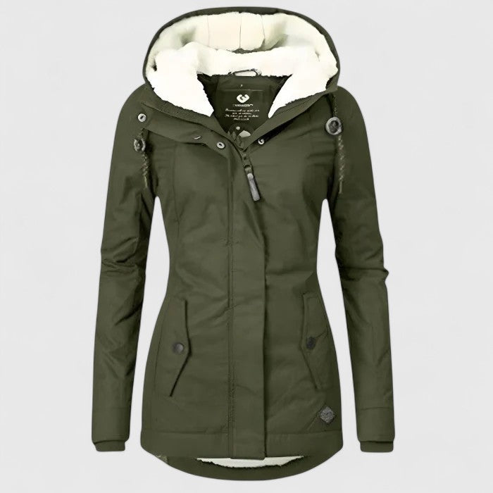 Seravia Regenjacke Wasserdicht mit Kapuze Damen 1