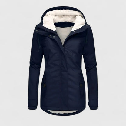 Seravia Regenjacke Wasserdicht mit Kapuze Damen 3