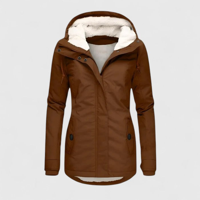Seravia Regenjacke Wasserdicht mit Kapuze Damen 5