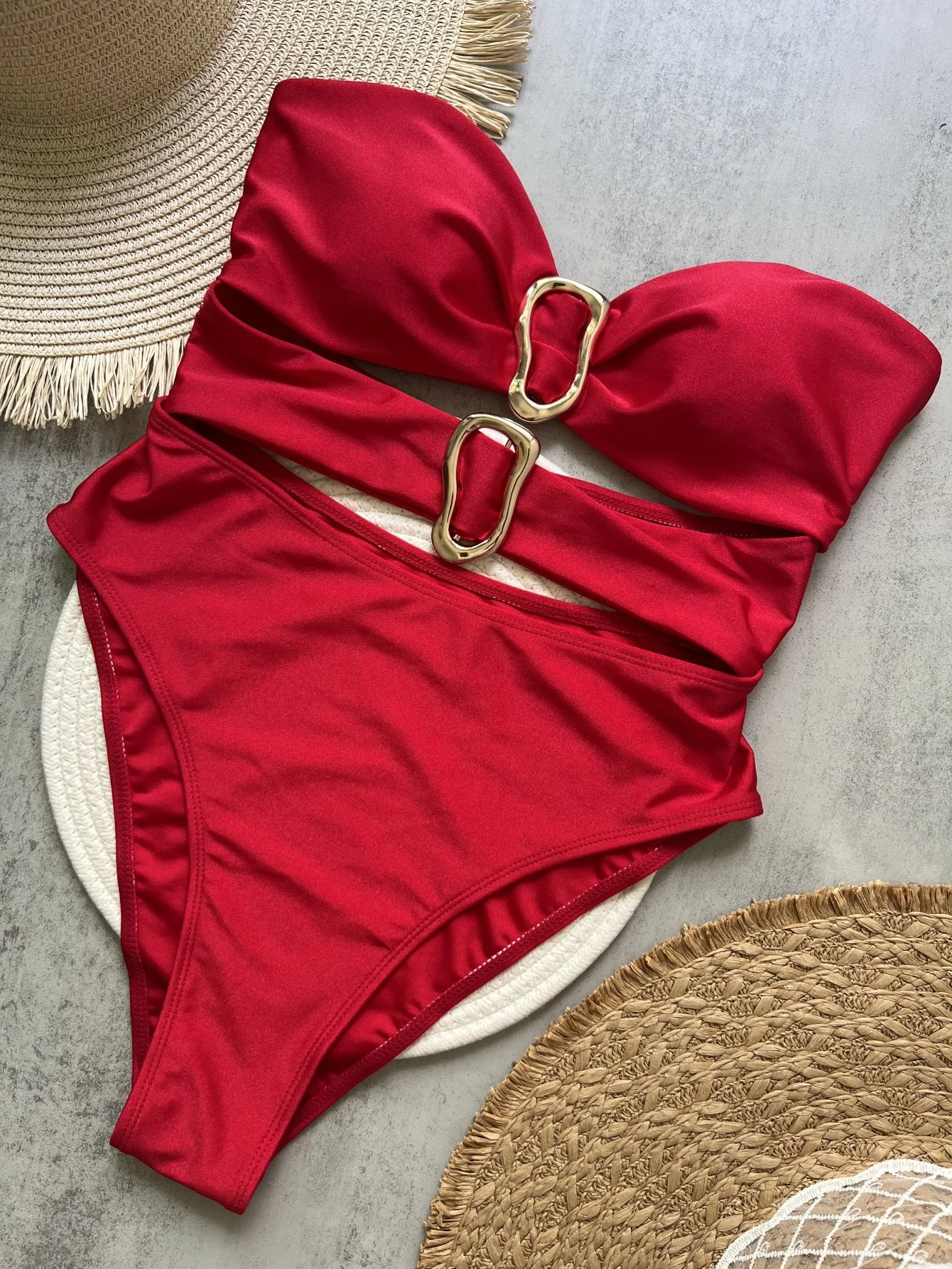 Sexy Cut-Out Badeanzug | Einteiliger Damenbadeanzug 2