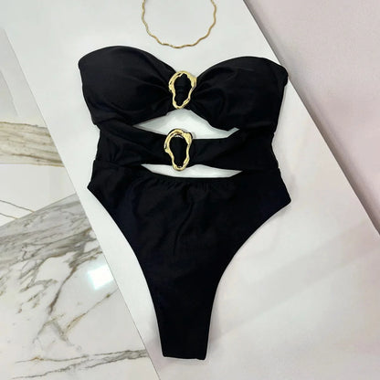 Sexy Cut-Out Badeanzug | Einteiliger Damenbadeanzug 6