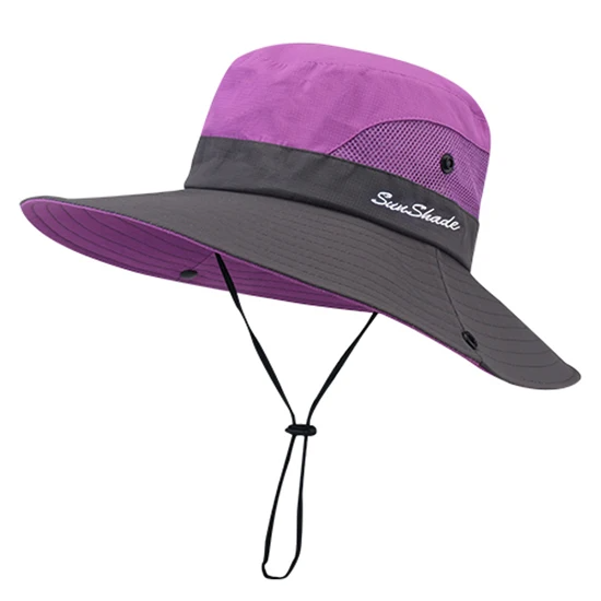ShadeGuard UV-Schutzhut mit breiter Krempe und modischem Design 7