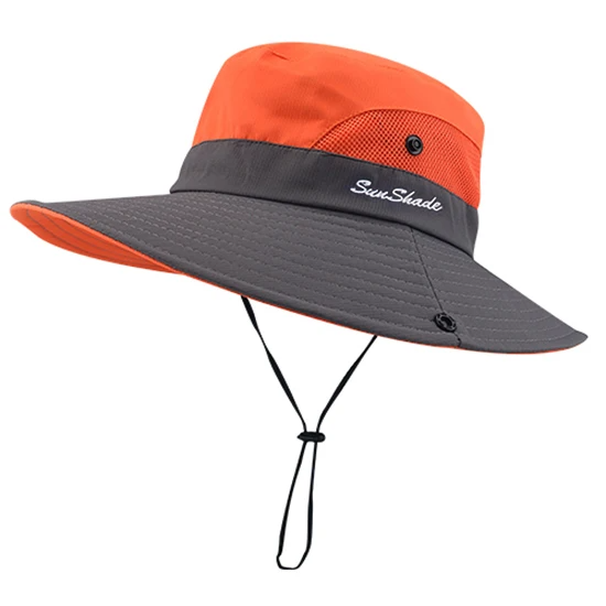 ShadeGuard UV-Schutzhut mit breiter Krempe und modischem Design 8