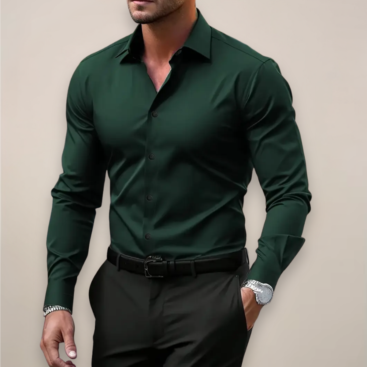 Slim-Hemd Silvanus | Elegantes Herrenhemd Frühling 6