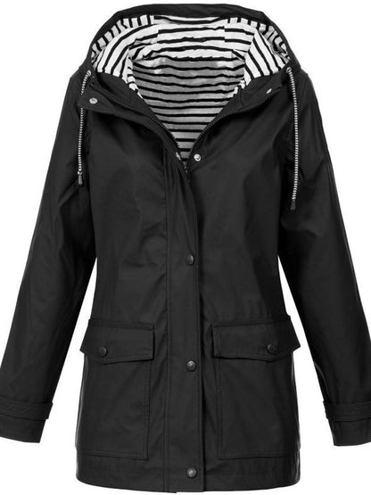 Sophie | Wasser- und winddichte Damenjacke lang 6