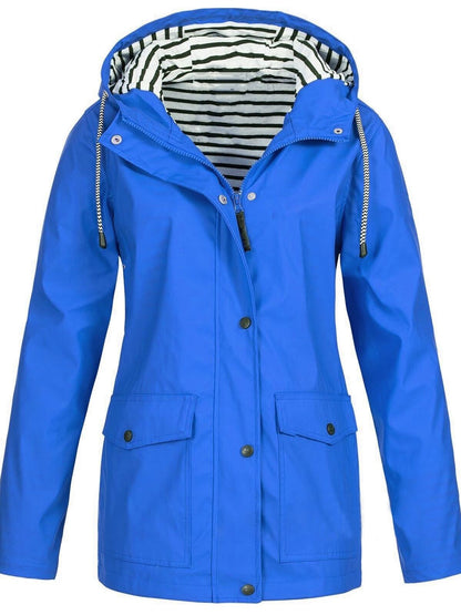 Sophie | Wasser- und winddichte Damenjacke lang 7