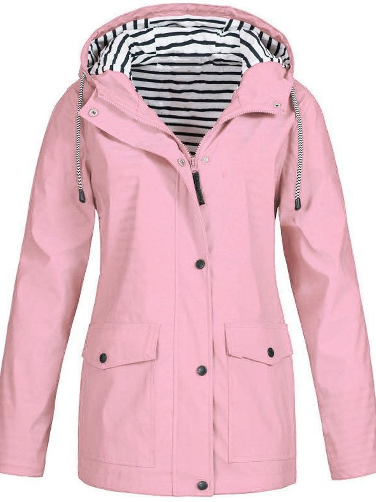 Sophie | Wasser- und winddichte Damenjacke lang 8