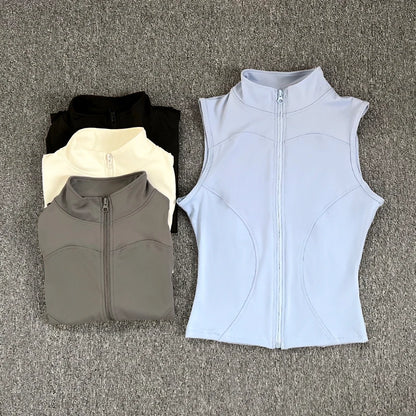 Sportliches Ärmelloses Top für Damen | Fitnessbekleidung 0