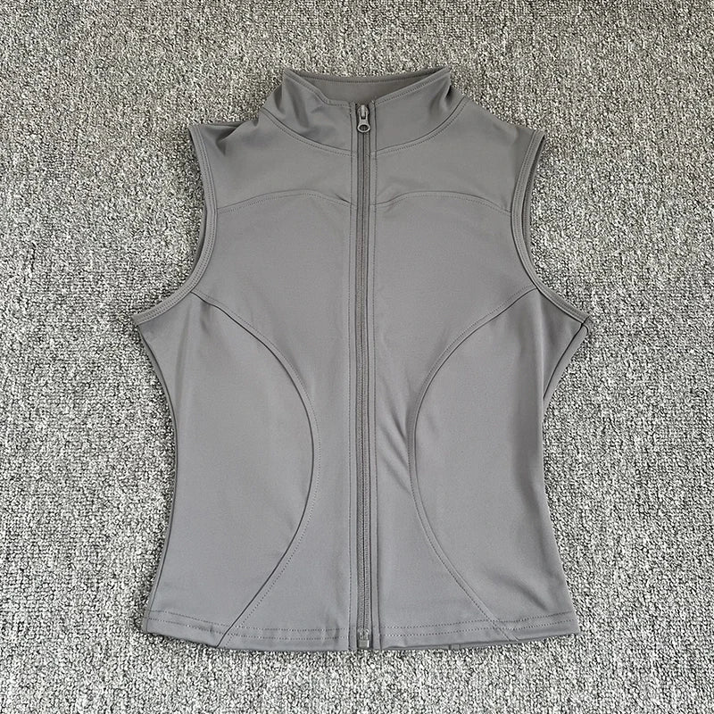 Sportliches Ärmelloses Top für Damen | Fitnessbekleidung 4