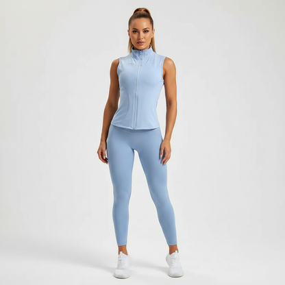 Sportliches Ärmelloses Top für Damen | Fitnessbekleidung