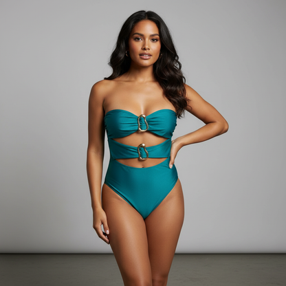 Sexy Cut-Out Badeanzug | Einteiliger Damenbadeanzug