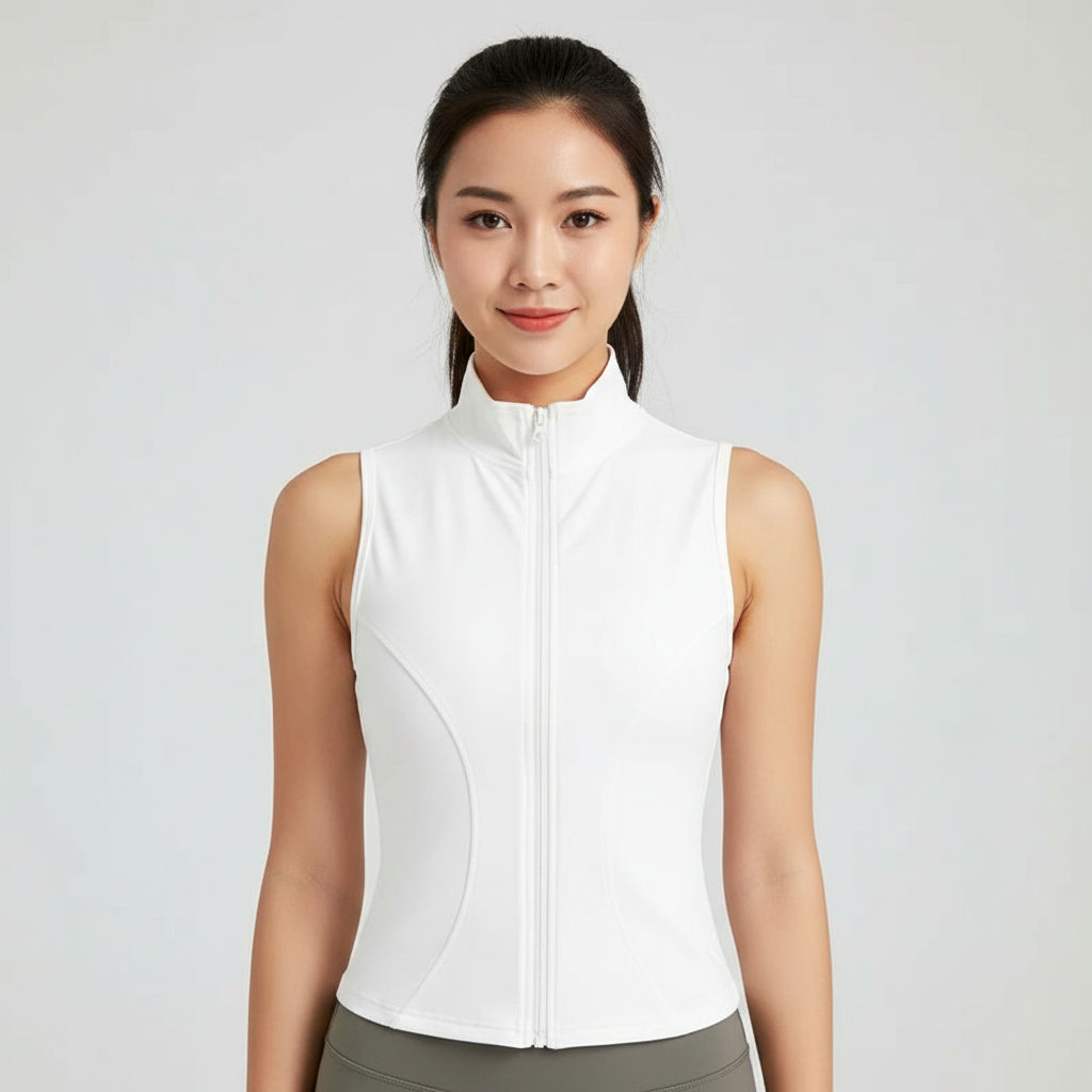 Sportliches Ärmelloses Top für Damen | Fitnessbekleidung