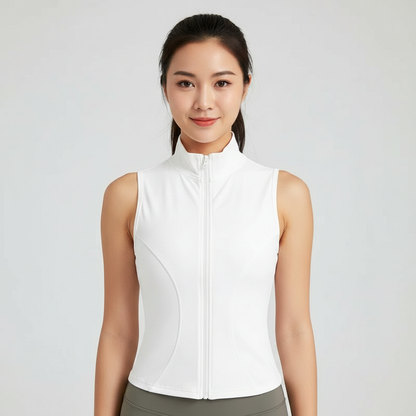 Sportliches Ärmelloses Top für Damen | Fitnessbekleidung