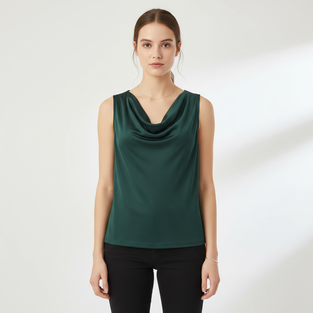 Natürliche Seide | Damen Jersey Tanktop