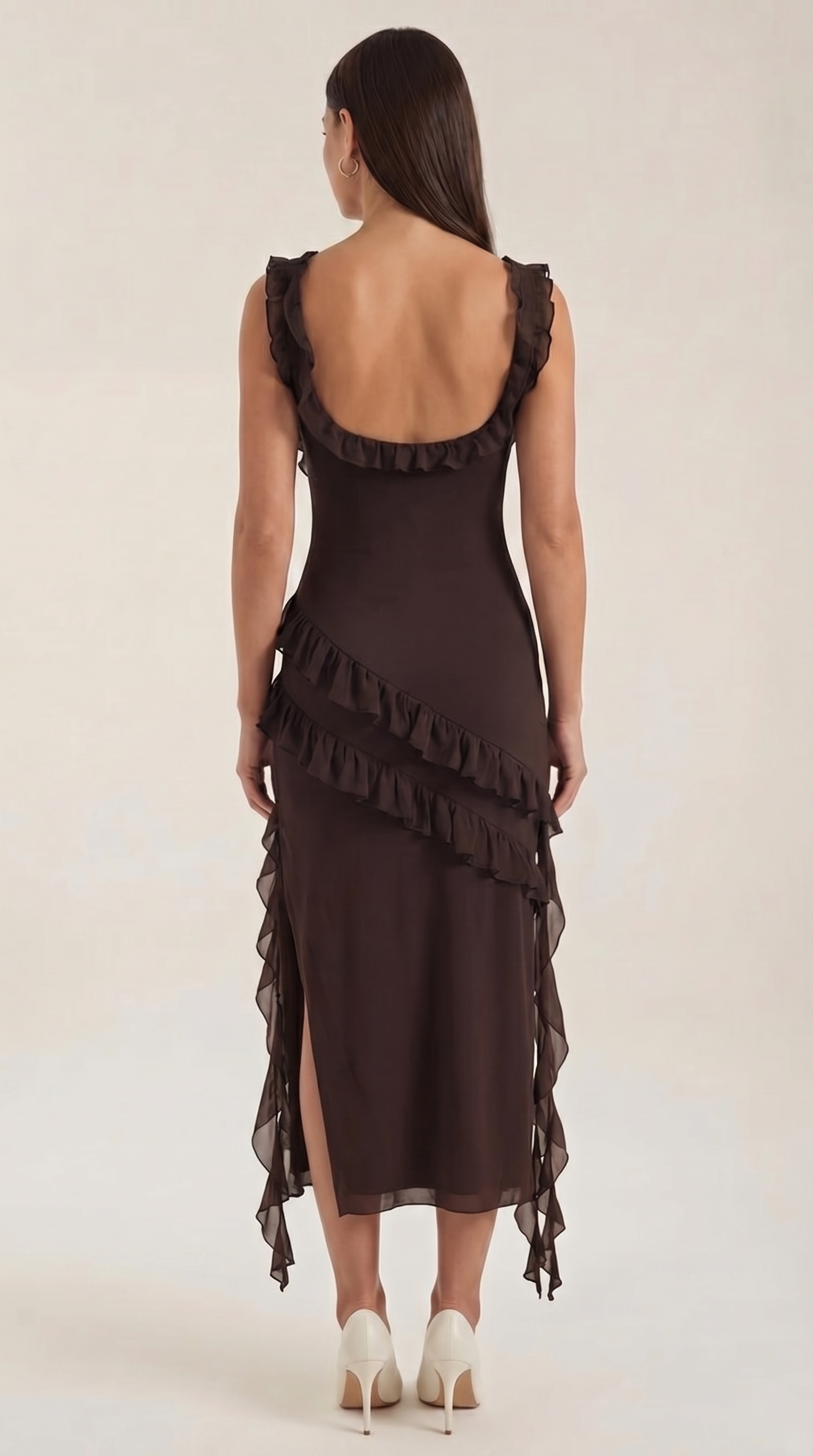 Susan | Maxikleid mit Rüschen 3