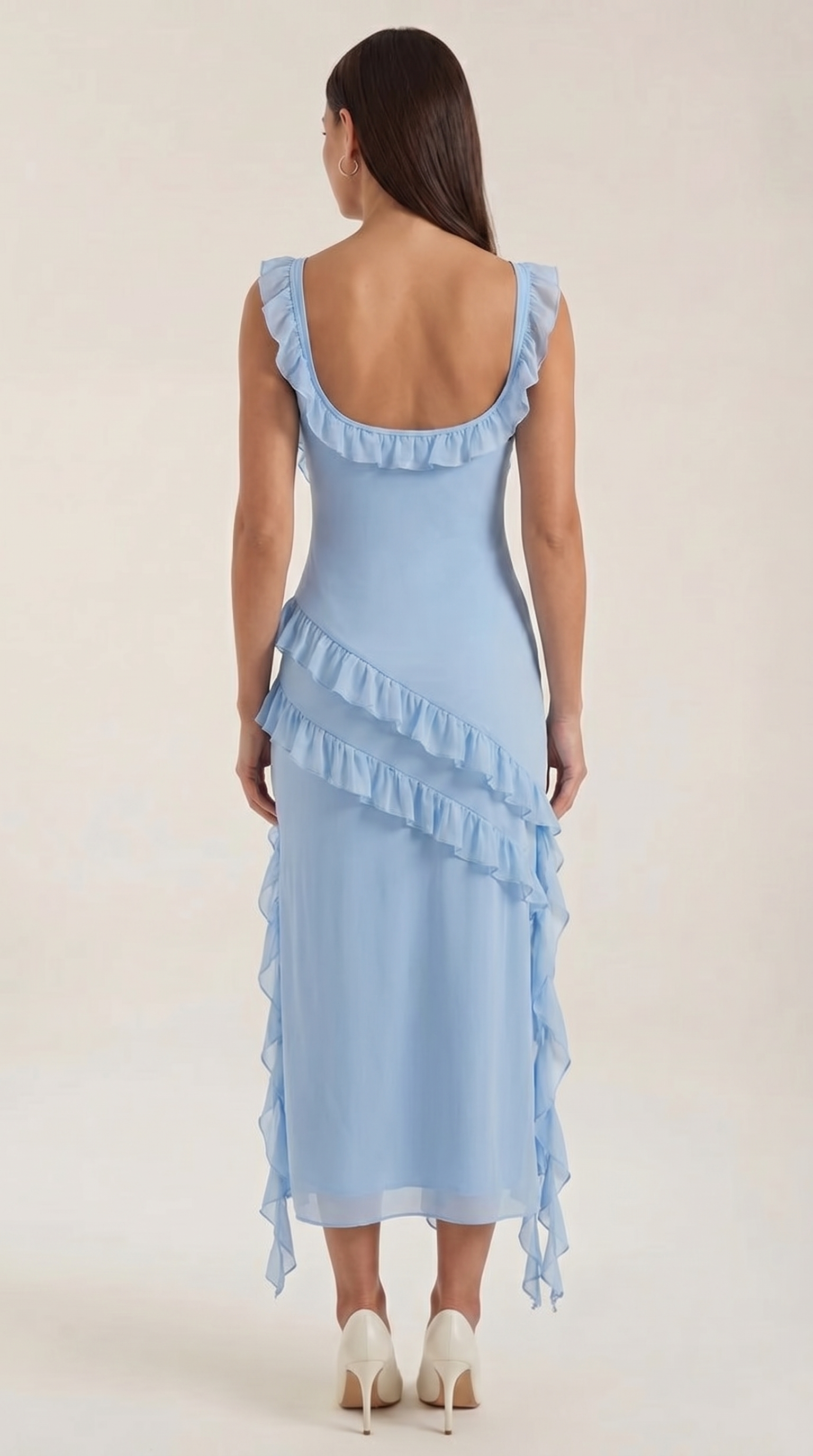 Susan | Maxikleid mit Rüschen 8
