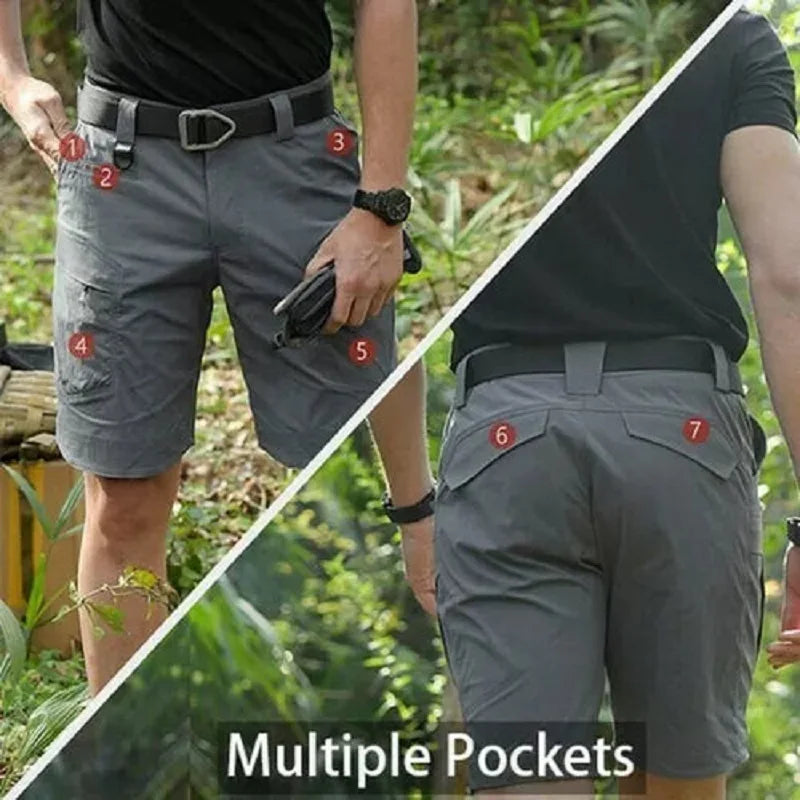 Taktische Cargo Shorts Herren | Wasserdichte Outdoor Shorts 3