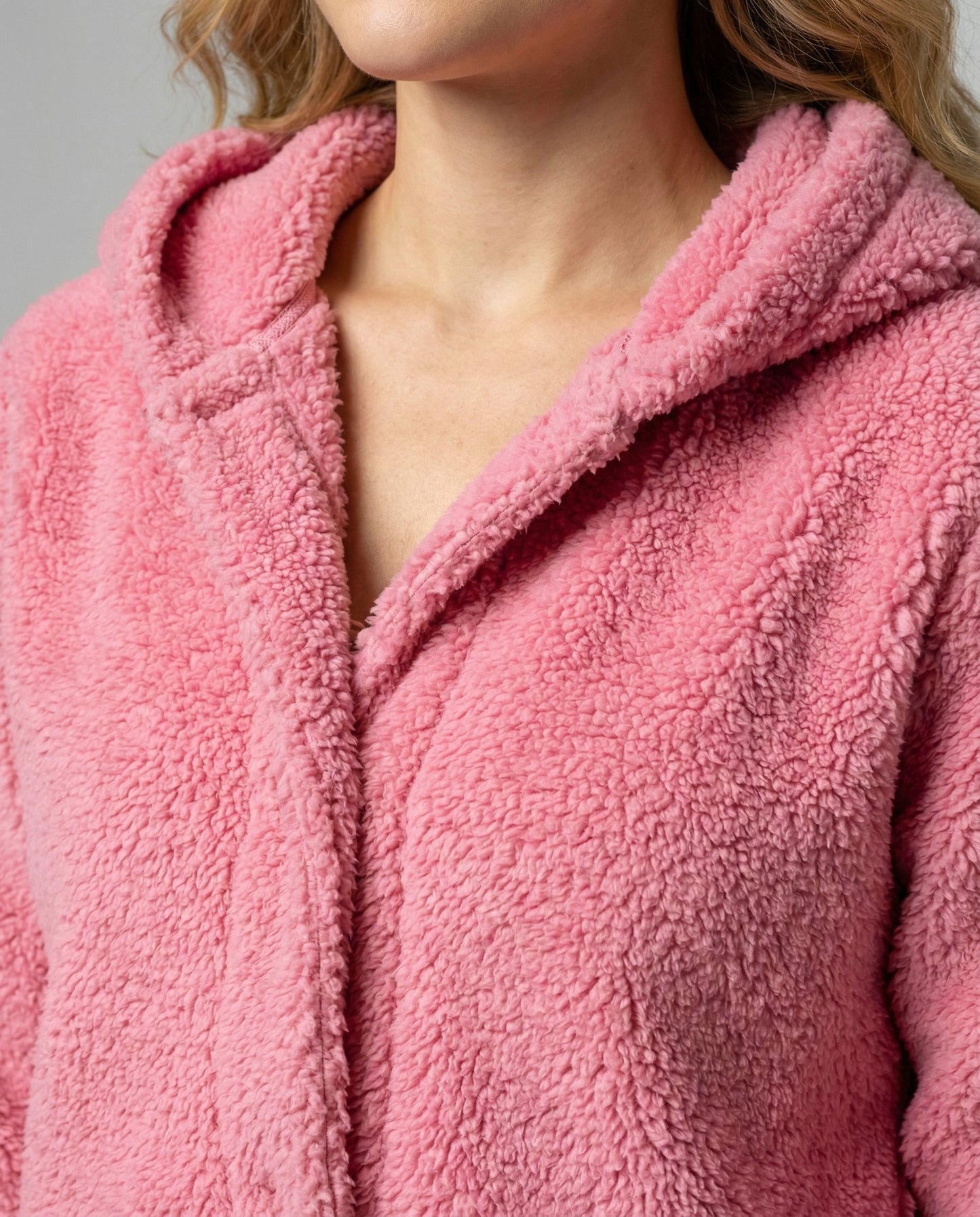 Teddy Fleece Jacke Damen | Warme Freizeitjacke 4