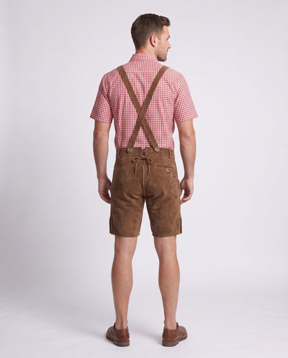 Trachten-Lederhose Herren | Traditionelle Oktoberfest Trachtenhose 3