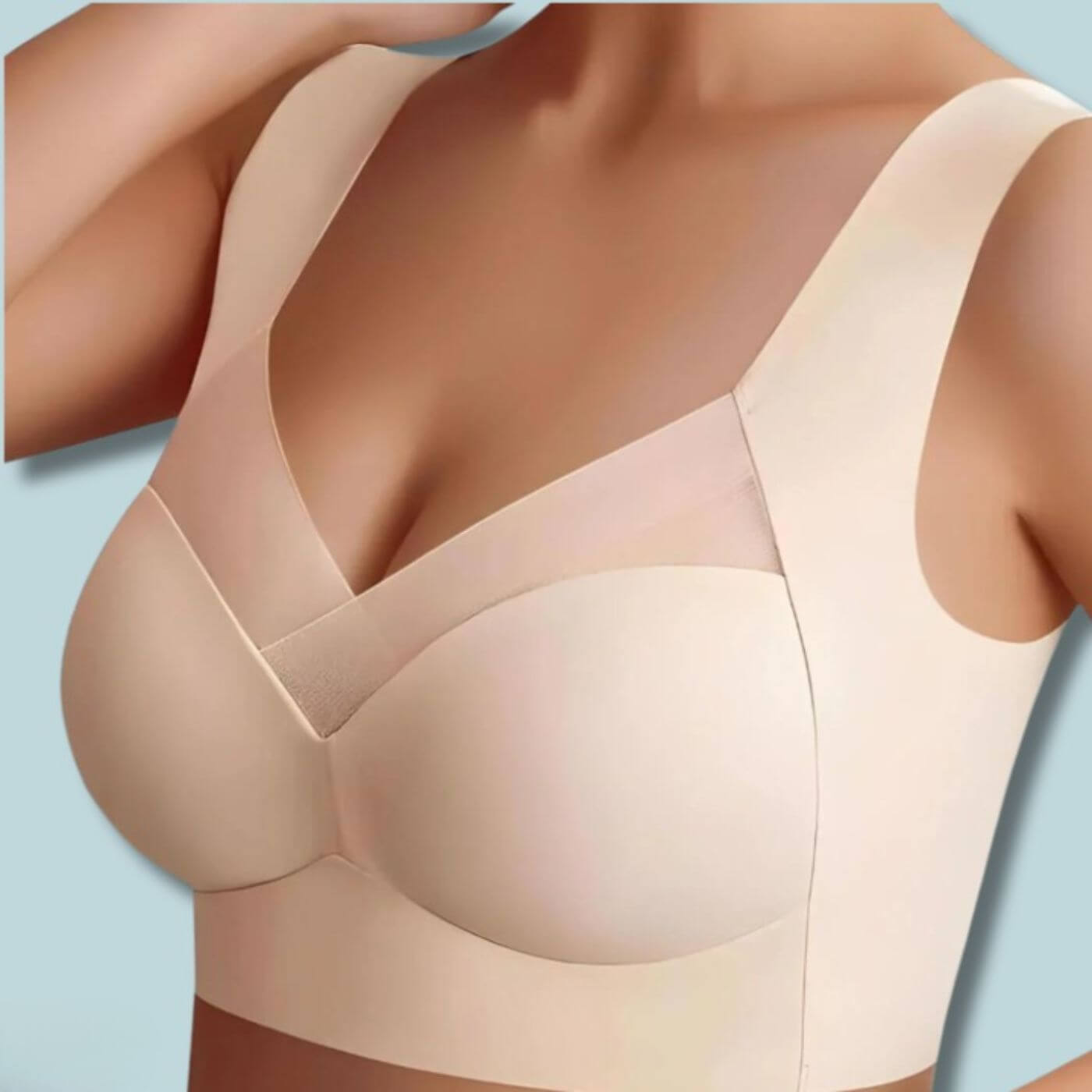 Trägerloser BH Ohne Bügel | Nahtloser Damen BH für Alltag 6