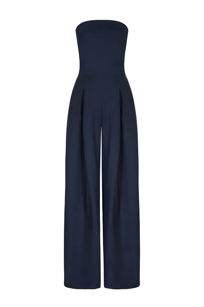 Trägerloser Damen Overall | Eleganter Jumpsuit für Festliche Anlässe 4