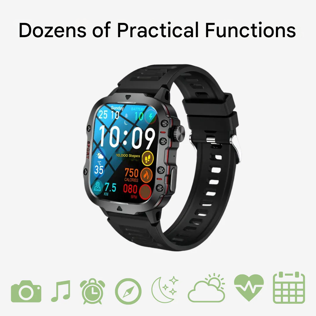 TrailMate | Wasserdichte Outdoor-Smartwatch 1