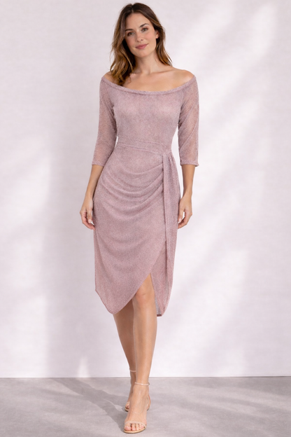 Transparentes Glitzerkleid | Festliches Kleid für Hochzeitsgäste 7