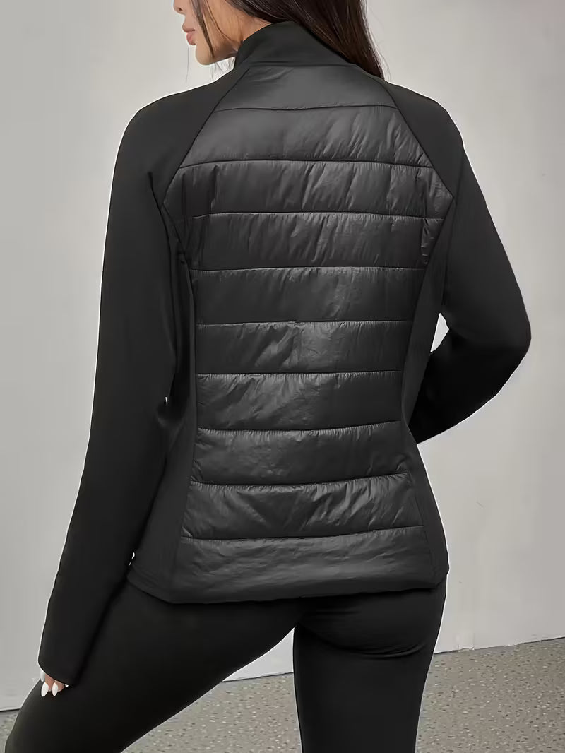 Übergangsjacke Damen Slim Fit | Steppjacke mit Stehkragen 2
