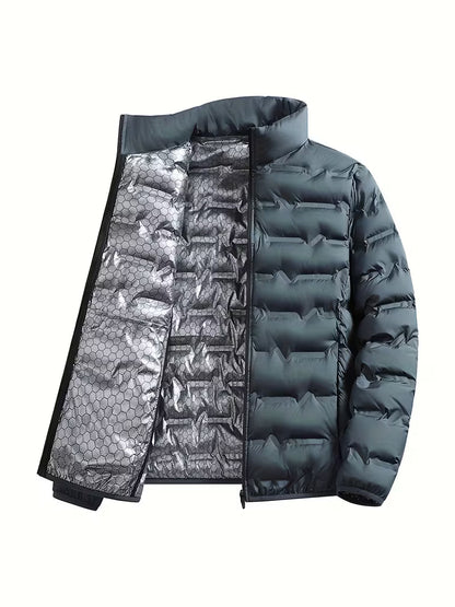 Übergangsjacke Herren Leicht Steppjacke Formstabil Pillingarm 3