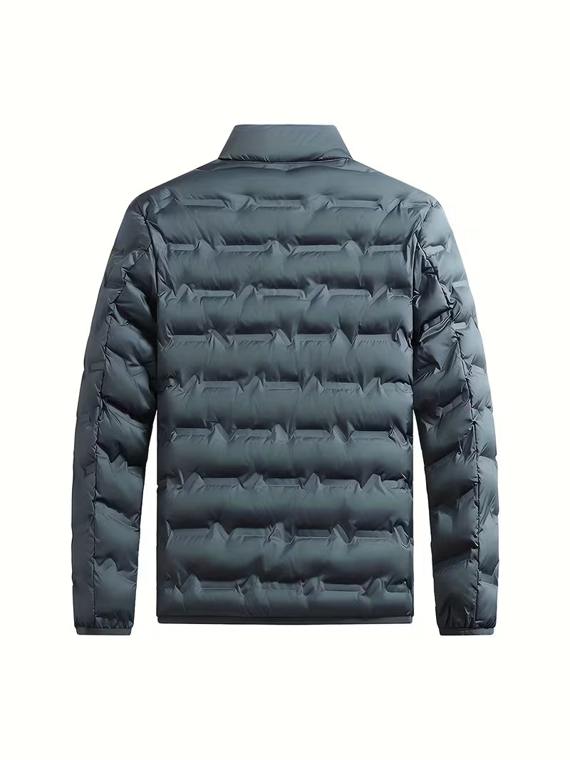 Übergangsjacke Herren Leicht Steppjacke Formstabil Pillingarm 4