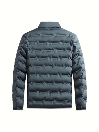 Übergangsjacke Herren Leicht Steppjacke Formstabil Pillingarm 4